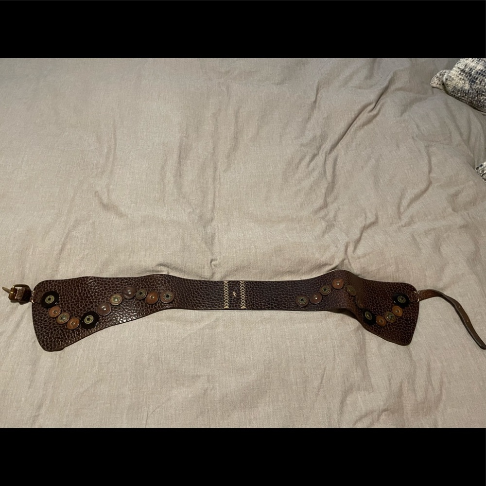 Henry Beguelin leather belt